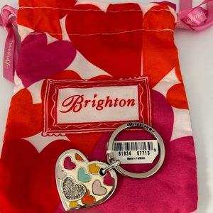 Brighton NWT BonBon Heart Key Fob